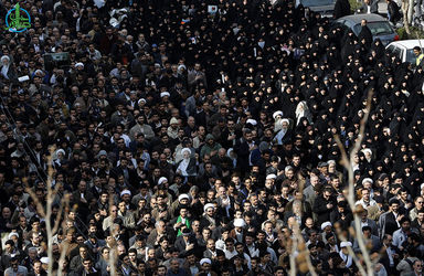 عروج ملکوتی - تشییع پیکر مطهر